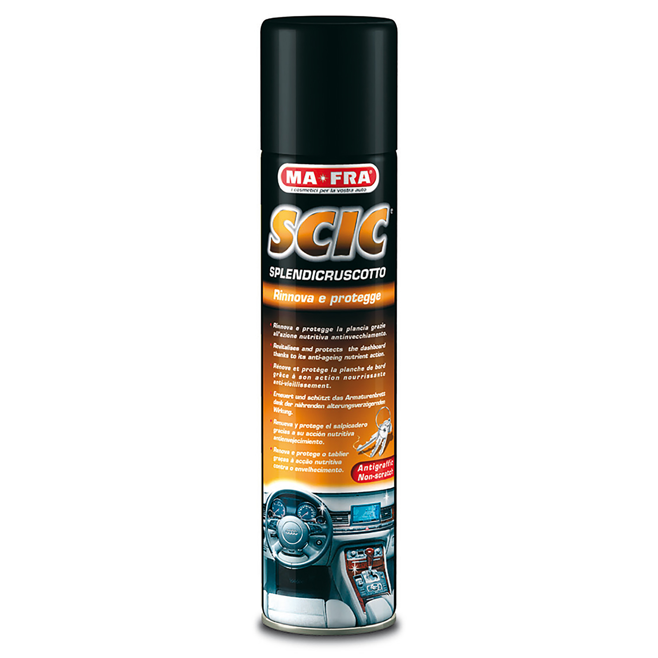SPRAY INTRETINERE BORD AUTO MA-FRA SCIC ORANGE, 600 ML